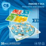 Tabellone per Parcheesi e Gioco dell'Oca CB Games 25 x 1 x 25 cm (25 Pezzi) (6 Unità)