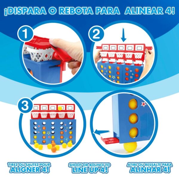 Tris a 4 Colorbaby 36,5 x 29 x 7 cm (6 Unità)