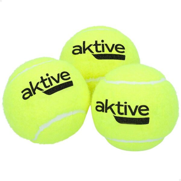 Palline da Padel Aktive 3 Pezzi Giallo 6 Unità
