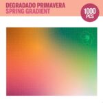 Puzzle Colorbaby Season's Gradients Spring 68 x 50 cm (6 Unità)