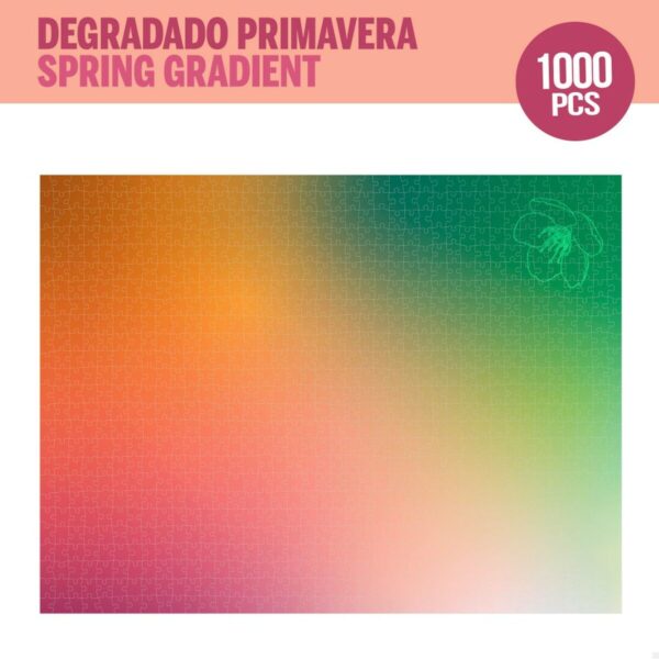 Puzzle Colorbaby Season's Gradients Spring 68 x 50 cm (6 Unità)