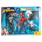 Puzzle per Bambini Spider-Man Double-face 60 Pezzi 70 x 1,5 x 50 cm (6 Unità)