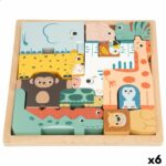 Puzzle di Legno per Bambini Woomax (6 Unità)