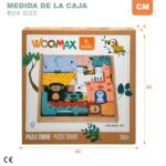 Puzzle di Legno per Bambini Woomax (6 Unità)