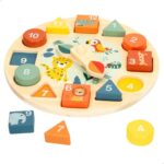 Gioco Educativo Woomax animali Orologio (6 Unità)