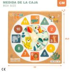 Gioco Educativo Woomax animali Orologio (6 Unità)