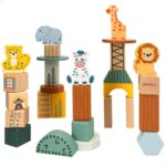 Set di Costruzioni Woomax animali 28 Pezzi (6 Unità)