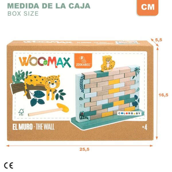 Set di Costruzioni Woomax animali 44 Pezzi (6 Unità)