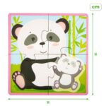 Puzzle per Bambini Lisciani Giochi 16 x 1 x 16 cm animali 16 Pezzi (6 Unità)