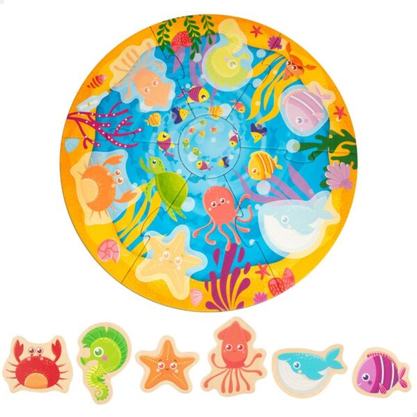 Puzzle per Bambini Lisciani Giochi 33 x 1 x 32 cm Marino 6 Pezzi 13 Pezzi (6 Unità)