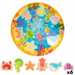 Puzzle per Bambini Lisciani Giochi 33 x 1 x 32 cm Marino 6 Pezzi 13 Pezzi (6 Unità)