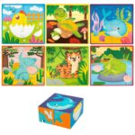 Puzzle 3D Lisciani Giochi 22 x 23 x 1 cm animali 4 Pezzi (6 Unità)