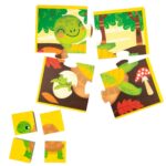 Puzzle 3D Lisciani Giochi 22 x 23 x 1 cm animali 4 Pezzi (6 Unità)