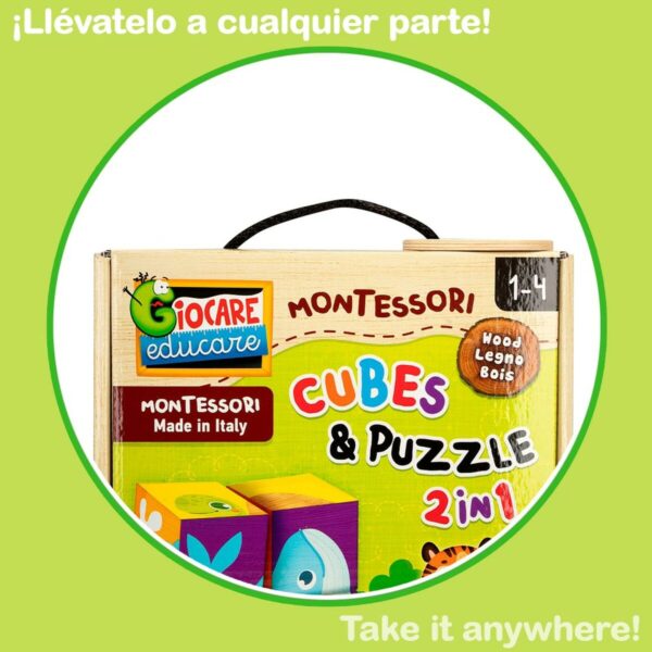 Puzzle 3D Lisciani Giochi 22 x 23 x 1 cm animali 4 Pezzi (6 Unità)