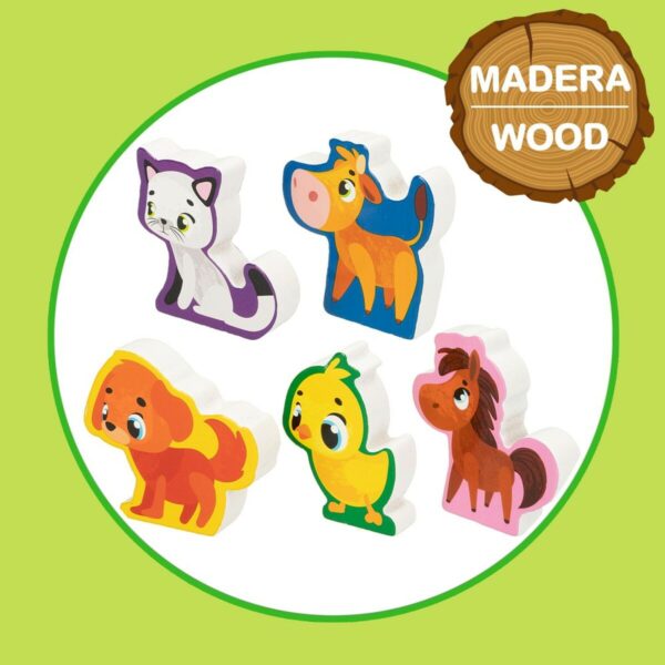 Puzzle per Bambini Lisciani Giochi 48 x 1 x 36 cm Fattoria 12 Pezzi 27 Pezzi (6 Unità)