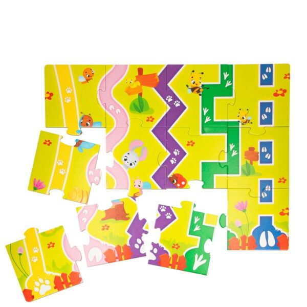Puzzle per Bambini Lisciani Giochi 48 x 1 x 36 cm Fattoria 12 Pezzi 27 Pezzi (6 Unità)