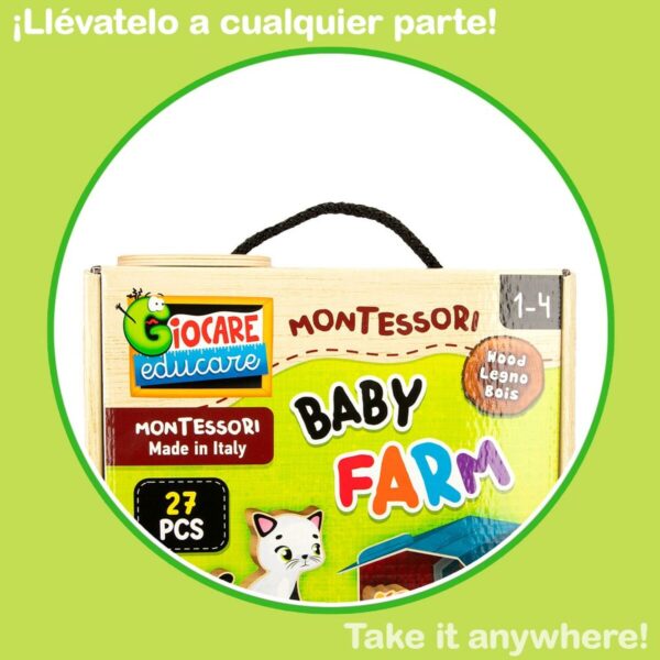 Puzzle per Bambini Lisciani Giochi 48 x 1 x 36 cm Fattoria 12 Pezzi 27 Pezzi (6 Unità)