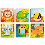 Puzzle per Bambini Lisciani Giochi 16 x 0,1 x 16 cm Touch Screen 24 Pezzi 4 Pezzi (6 Unità)