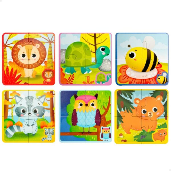 Puzzle per Bambini Lisciani Giochi 16 x 0,1 x 16 cm Touch Screen 24 Pezzi 4 Pezzi (6 Unità)