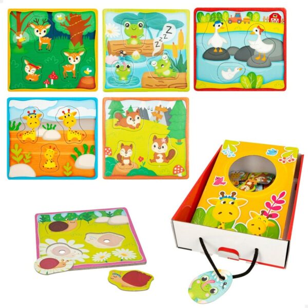 Puzzle per Bambini Lisciani Giochi 16 x 0,5 x 15 cm Touch Screen 18 Pezzi (6 Unità)