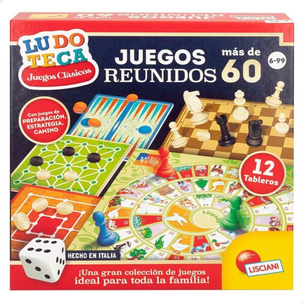 Gioco da Tavolo Lisciani Giochi Juegos reunidos 26 x 1 x 26 cm ES (10 Unità)