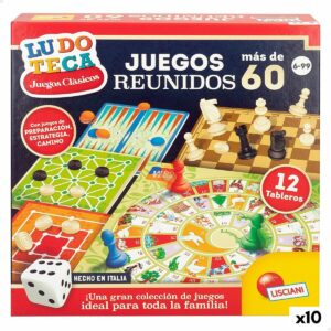 Gioco da Tavolo Lisciani Giochi Juegos reunidos 26 x 1 x 26 cm ES (10 Unità)