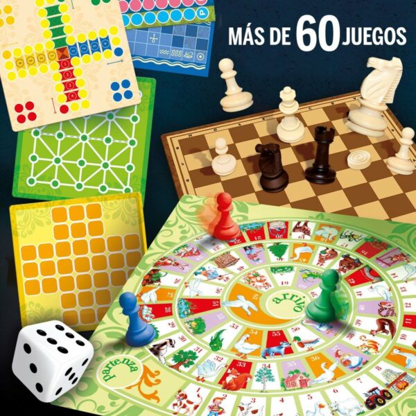 Gioco da Tavolo Lisciani Giochi Juegos reunidos 26 x 1 x 26 cm ES (10 Unità)
