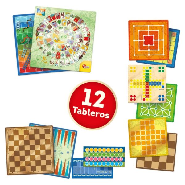 Gioco da Tavolo Lisciani Giochi Juegos reunidos 26 x 1 x 26 cm ES (10 Unità)