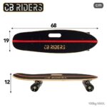 Skateboard Colorbaby CB Riders (2 Unità)