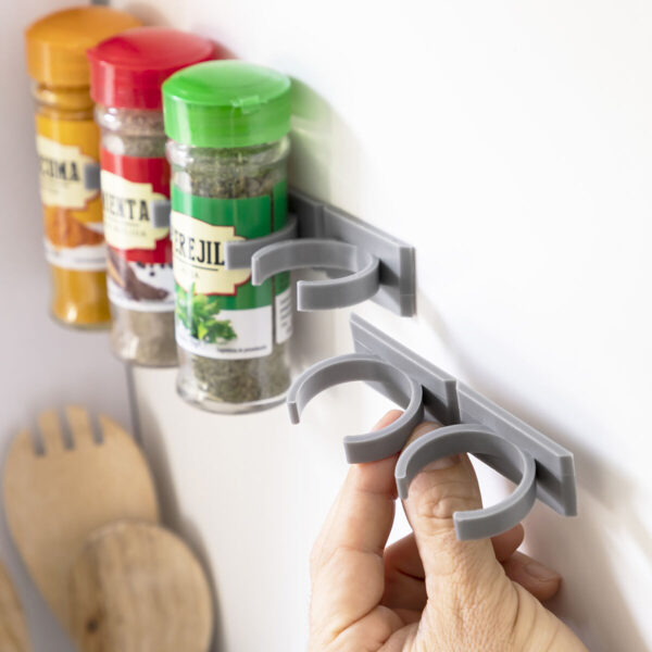 Sistema per Organizzare Spezie Adesivo e Divisibile Jarlock x20 InnovaGoods