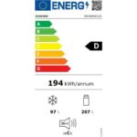 Frigorifero combinato Hisense RB390N4CCD  Acciaio