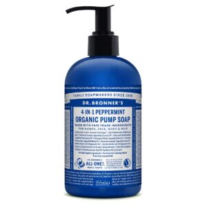 Sapone per le Mani Dr Bronner's 4 in 1 Peppermint 355 ml