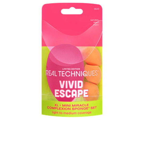 Pennello da Trucco Real Techniques VIVID ESCAPE 4 Pezzi
