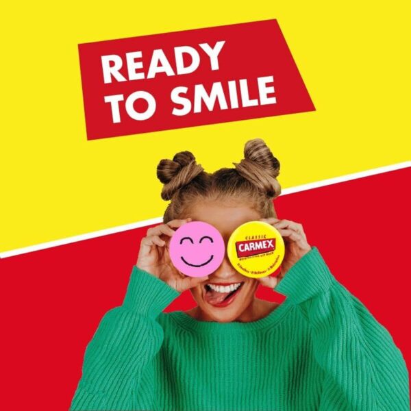 Balsamo Labbra Carmex   Giallo Spf 15 (2 Unità)