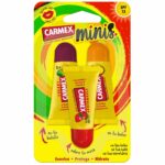 Balsamo Labbra idratante Carmex Triplo Trasparente Spf 15 Fragola Ananas Ciliegia 3 Pezzi (3 Unità)