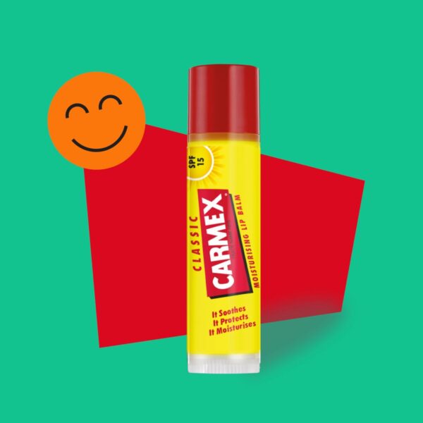 Balsamo Labbra idratante Carmex Classic Giallo Nero Spf 15 Stick