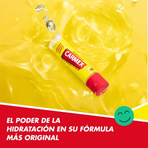 Balsamo Labbra idratante Carmex Classic Giallo Nero Spf 15 Stick
