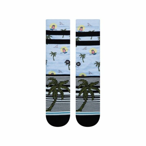 Calzini alla Caviglia Stance Aloha Monkey Staple Azzurro Chiaro 42-46