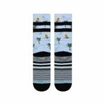 Calzini alla Caviglia Stance Aloha Monkey Staple Azzurro Chiaro 42-46