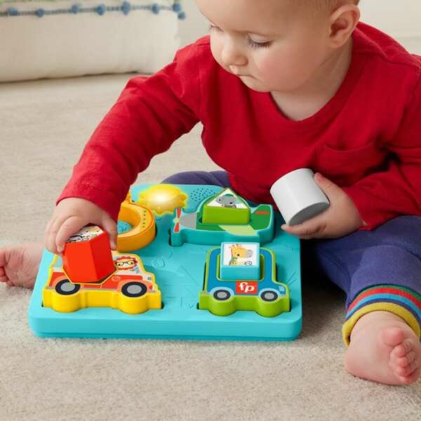 Puzzle per Bambini Fisher-Price Veicoli