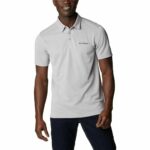 Polo a Maniche Corte Uomo Columbia Nelson Point™ Grigio