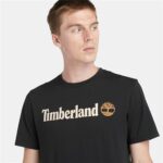 Maglia a Maniche Corte Uomo Timberland Kennebec River Nero