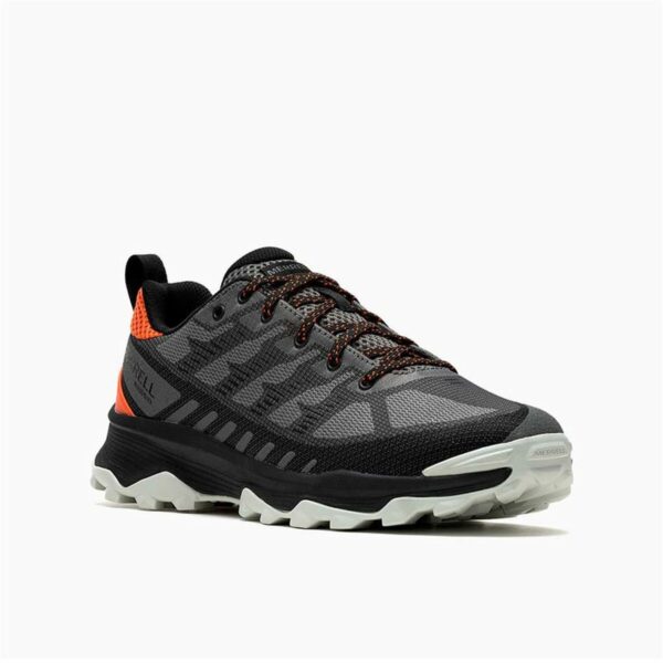 Scarpe da Uomo per Camminare Merrell Speed Eco Wp Nero