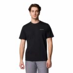 Maglia a Maniche Corte Uomo Columbia North Cascades™ Sleeve Nero