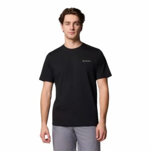 Maglia a Maniche Corte Uomo Columbia North Cascades™ Sleeve Nero