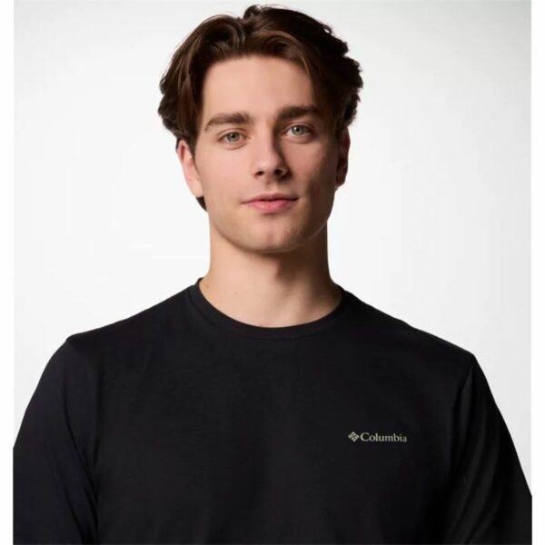 Maglia a Maniche Corte Uomo Columbia North Cascades™ Sleeve Nero