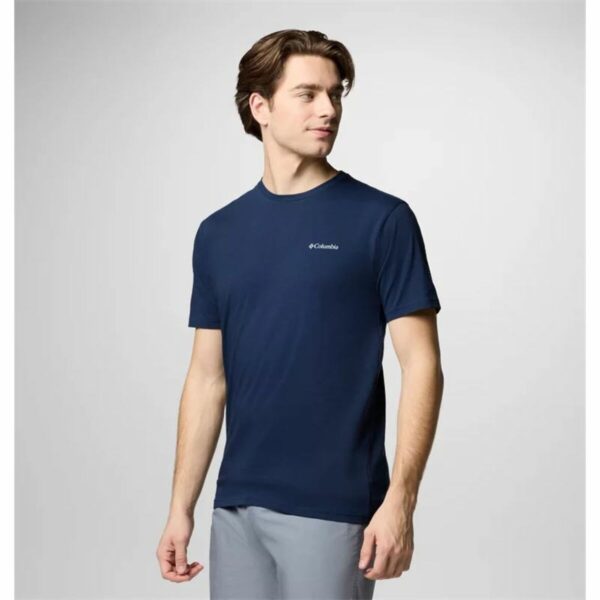 Maglia a Maniche Corte Uomo Columbia North Cascades™ Sleeve Blu scuro