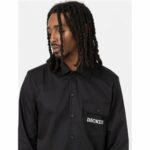 Camicia a Maniche Lunghe Uomo Dickies Wichita Nero