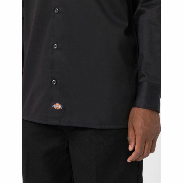 Camicia a Maniche Lunghe Uomo Dickies Wichita Nero