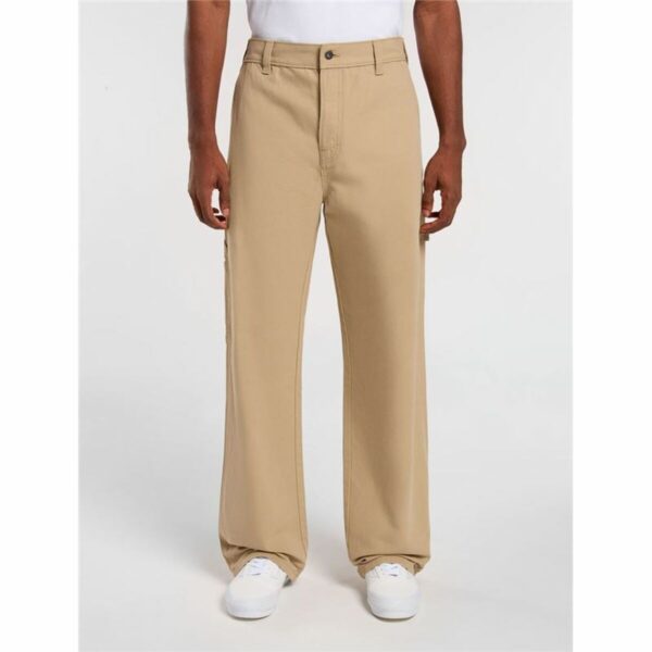 Pantalone Dickies Canvas Carpenter Lighweight Desert Marrone